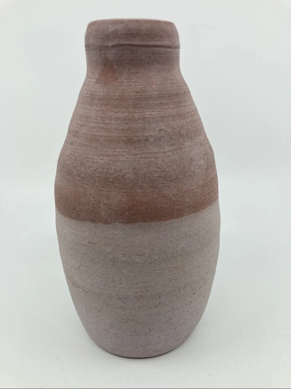 Sheldon Ceramics Terra Cotta Bottle Vase 6”